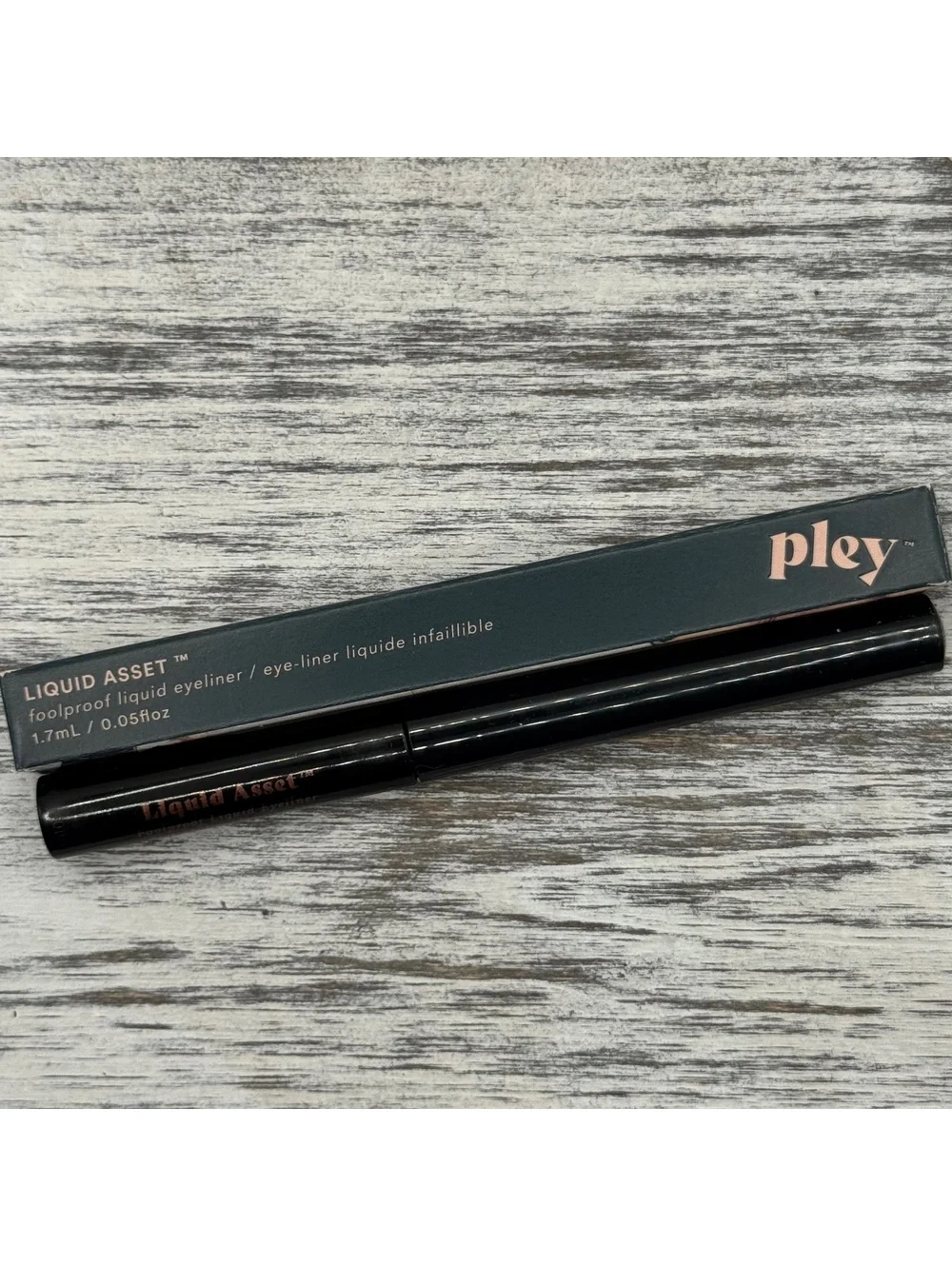 Pley Liquid Asset Foolproof Liquid Eyeliner BLUE HUE Full Size Brand New in Box
